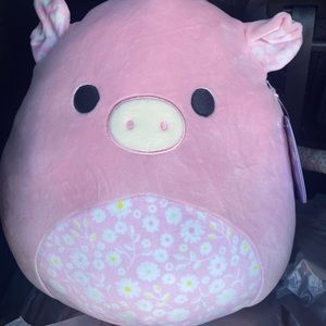 Squishmallow Peter the pig 11” NWT flower belly Easter 2023 release